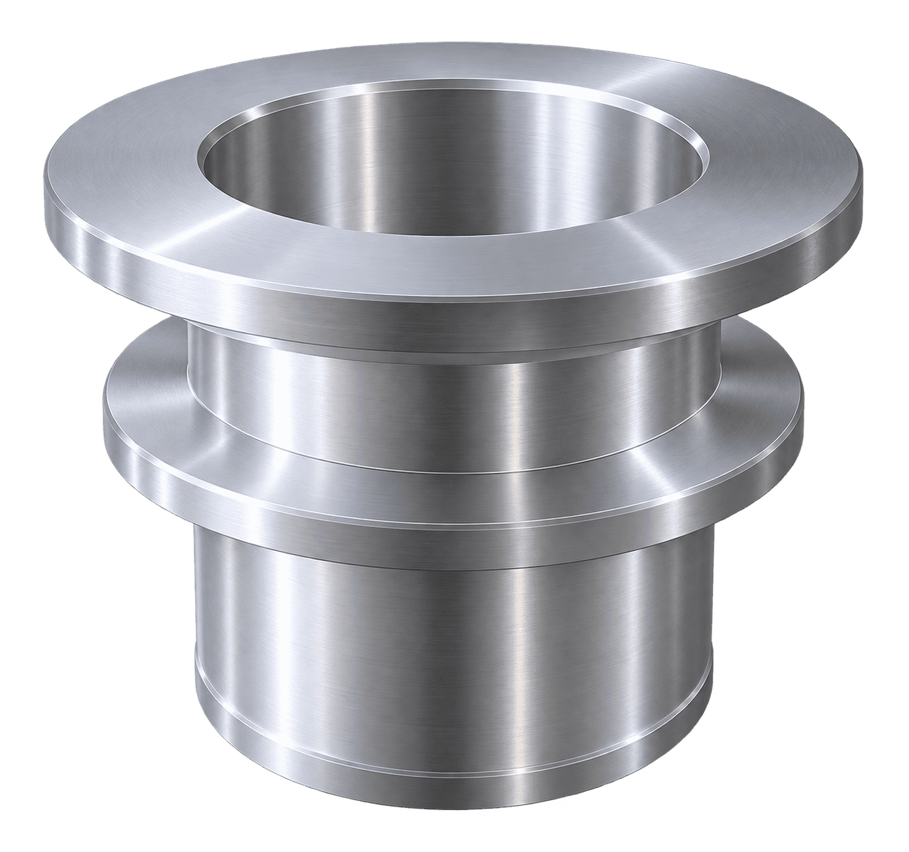Flanged aluminium bushing — Zaitun Engineers